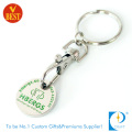 Trolley Coin / Trolley Coin Keychain avec placage doré